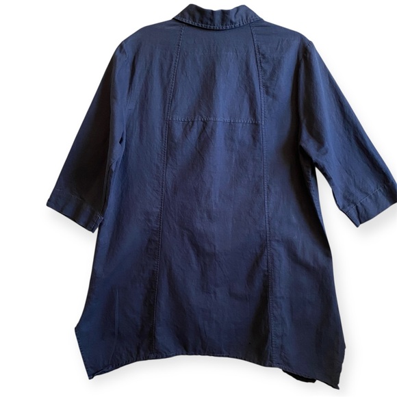 Soft Surroundings Linen Blend Tunic Top - Picture 2 of 10